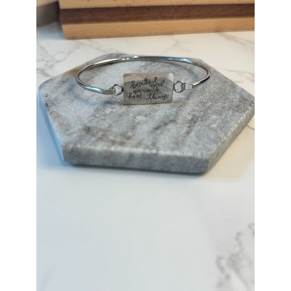 Inspirational Bangle  by Plunder - Picture 3 of 5